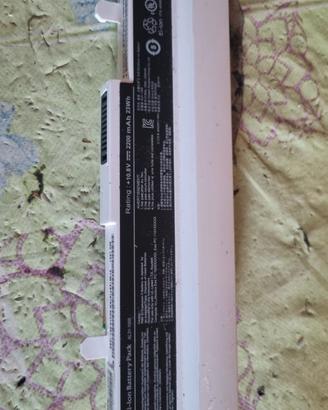 0960-Batteria PC Portatile Asus AL31-1005 Bianca