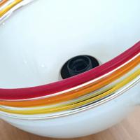 Lampada vintage vetro pieno