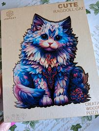 puzzle Gatto multicolore