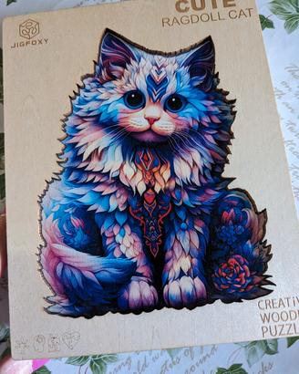 puzzle Gatto multicolore