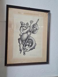 Litografia Walter Mac Mazzieri 