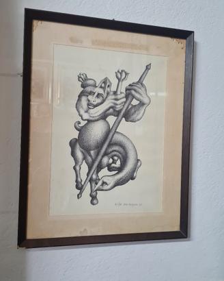 Litografia Walter Mac Mazzieri 