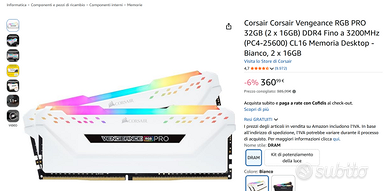 Corsair Vengeance pro rgb 2x16