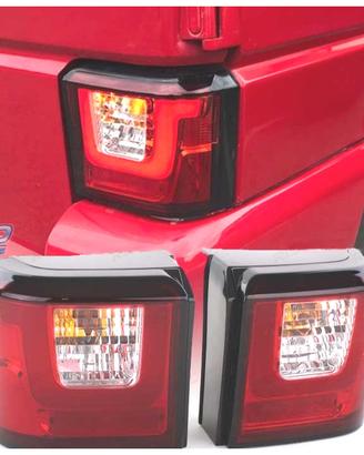 FANALI A LED VOLKSWAGEN VW T4 90-03 ROSSO BIANCO B