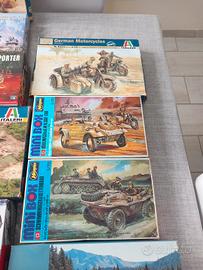 lotto soldatini e Mezzi SCALA 1/72