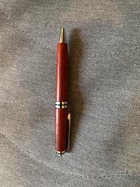 Penna legno e argento Arsal argenterie Sacco nuova