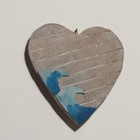 Cuore decorativo da appendere 30x30