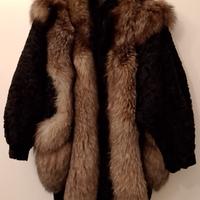 pelliccia volpe e astrakan