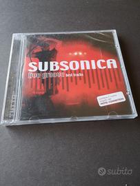 CD originale SUBSONICA live groove best tracks