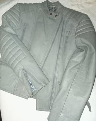 Giacca da moto in pelle