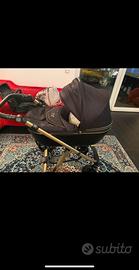 Trio Pali Diamante Nero e oro