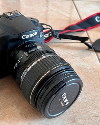 Canon EOS 60D + obiettivo + batteria + telecomando