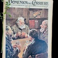 La Domenica del Corriere 3 marzo 1957 Carducci
