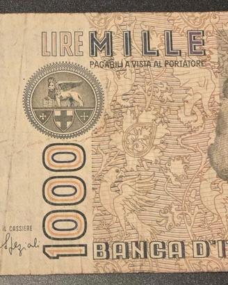 Banconota 1000 Lire Marco Polo – Serie FF 887279 T
