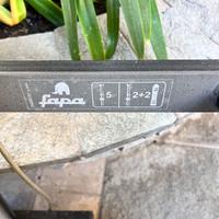 Porta sci fapa per fuoristrada