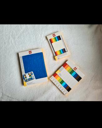 Lego set astuccio penne gel pennarelli nuovo 