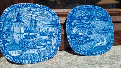 Piatti di Natale Rostrand, serie dal 1970 al 1991