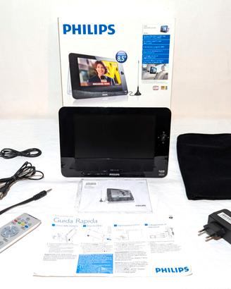 Philips PET836 Lettore DVD Portatile 8,5" DVB-T
