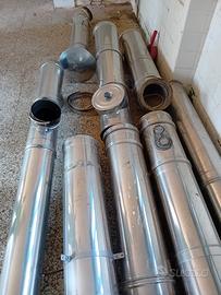 TUBI ACCIAIO INOX PER CANNA FUMARIA 