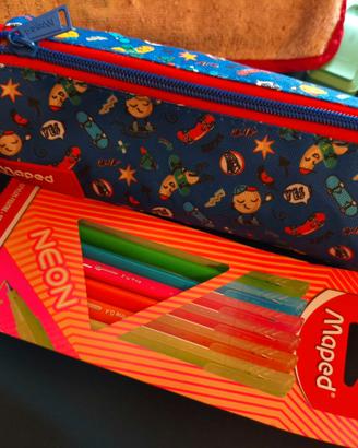 Set Scuola Maped: Astuccio Skate + Pennarelli