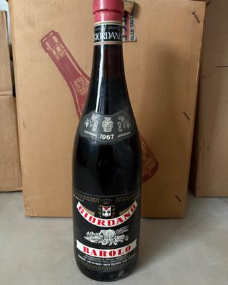 Vino Giordano Barolo 1967