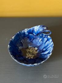 Ciotola in ceramica raku