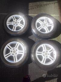4 Cerchi in Lega MAK + Gomme Inver Bridgestone