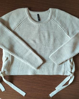 maglione corto da donna