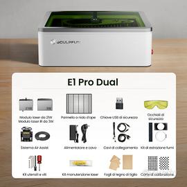Marcatrice Laser Sculpfun E1 Pro Dual
