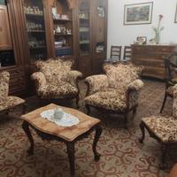 salotto stile barocco