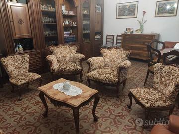 salotto stile barocco