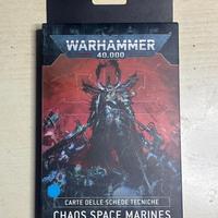 warhammer 40000 Datasheet Cards chaos space marine