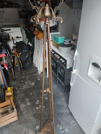 attaccapanni in ottone antico