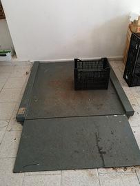 bilancia bascula a terra