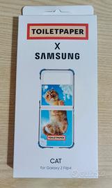 🐱 Toilet Paper x Samsung Cat Case Galaxy Z Flip4 