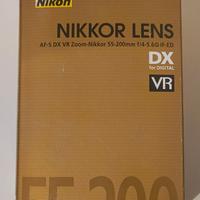 Obiettivo originale per reflex Nikon - 55-200 VR