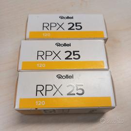 Pellicola Rollei RPX 25 120