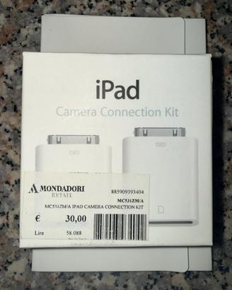 Apple Ipad Camera Connection Kit originale 30 pin