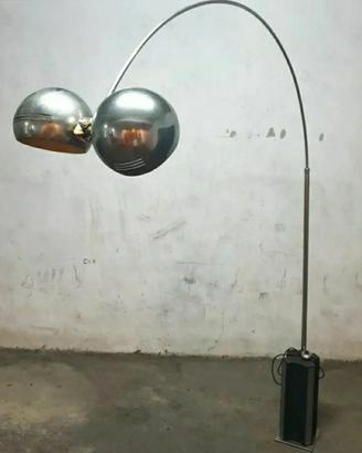Lampada ad arco  space age anni 70 