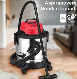 Aspiratore con  funzione soffiatore