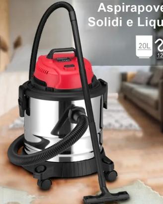 Aspiratore con  funzione soffiatore