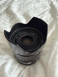 Objettivo Sony E 35mm F1.8 OSS SEL35F18 custodia