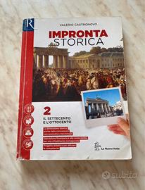 Libro scolastico Impronta storica