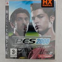 PES 2008 PS3 PlayStation 3 nuovo sigillato 