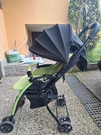 Passeggino leggero TRE.9 verde/nero – Ch
