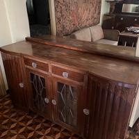 Mobile vintage in legno per salotto