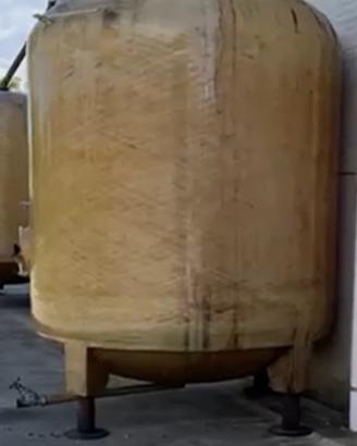 Vasca serbatoio vetroresina recupero acqua