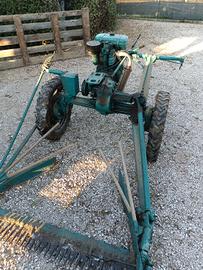 Falciatrice 140cm Lombardini funzionante bcs