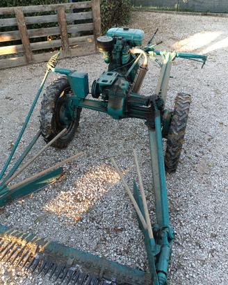 Falciatrice 140cm Lombardini funzionante bcs