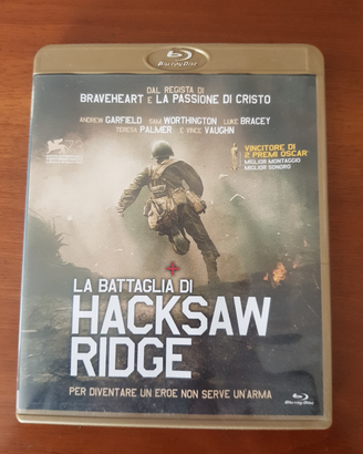 La battaglia di Hacksaw Ridge - Blu-ray disc